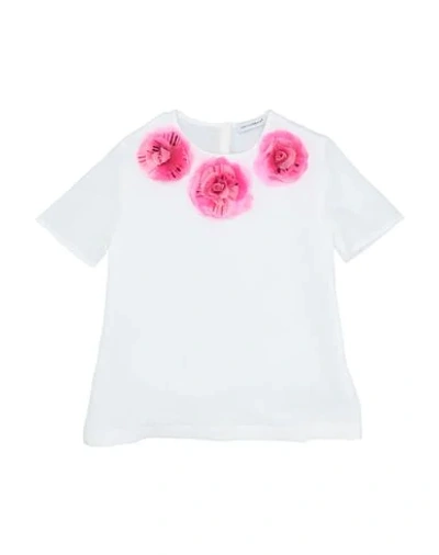 Dolce & Gabbana Babies' Blouses In White