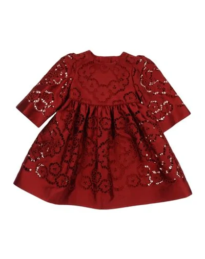 Dolce & Gabbana Babies' Dress In Red