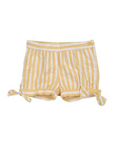 Il Gufo Babies' Shorts & Bermuda Shorts In Yellow