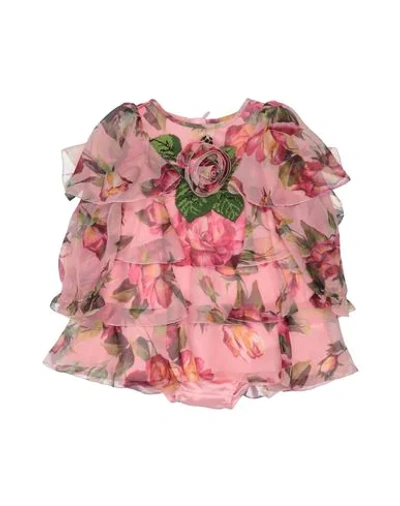 Dolce & Gabbana Babies' Dresses In Pink