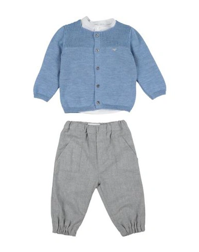 Emporio Armani Babies' Sets In Azure