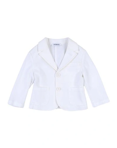 Bikkembergs Babies' Suit Jackets In White
