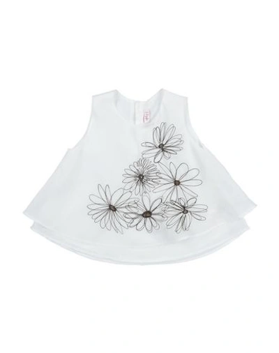 Il Gufo Babies' Blouses In White