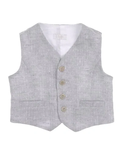 Il Gufo Babies' Vests In Grey