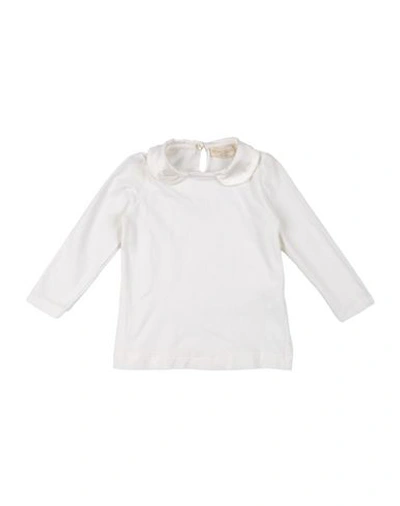 Monnalisa Chic Babies' T-shirts In White