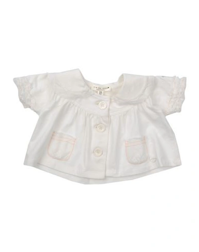 Twinset Babies' Cardigans In White