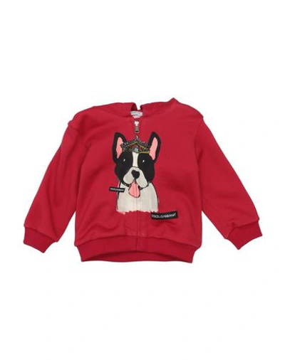 Dolce & Gabbana Babies' Sweatshirt In Red