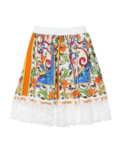 Dolce & Gabbana Babies' Skirts In White