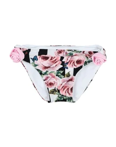 Dolce & Gabbana Babies' Bikini Bottoms In White