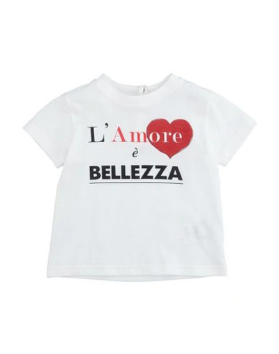 Dolce & Gabbana Babies' T-shirts In White