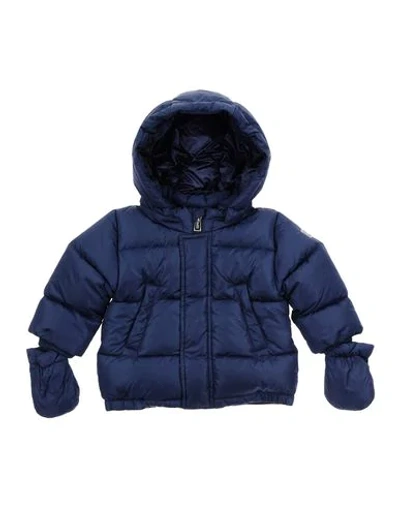 Add Babies' Down Jackets In Dark Blue