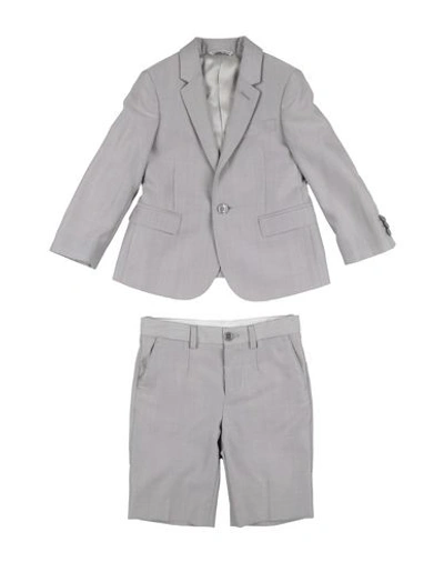Dolce & Gabbana Kids' Outfits In Light Grey