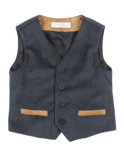 Alviero Martini 1a Classe Babies' Vests In Dark Blue