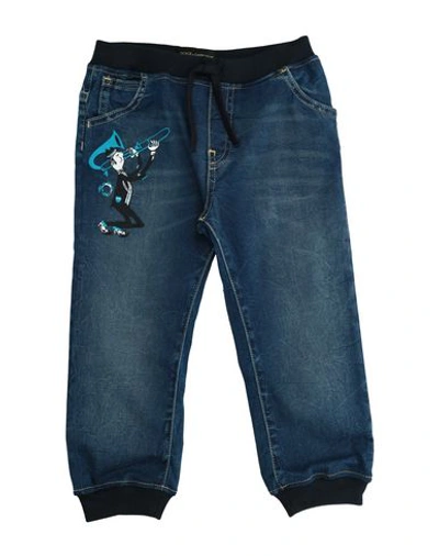 Dolce & Gabbana Babies' Jeans In Blue