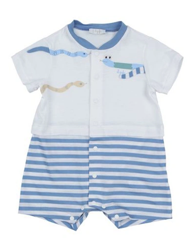 Il Gufo Babies' Romper In Sky Blue