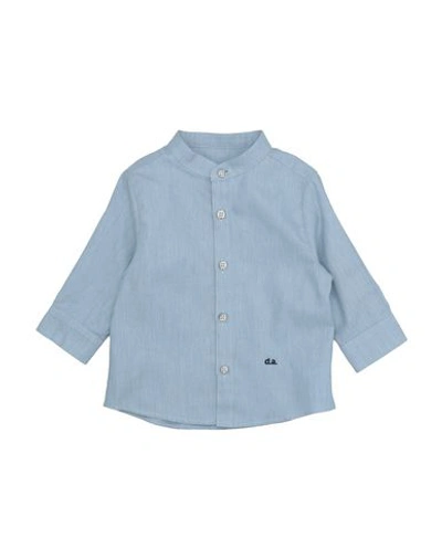 Daniele Alessandrini Babies' Shirts In Sky Blue