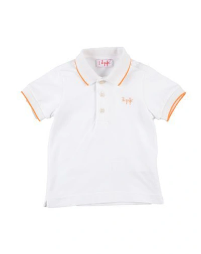 Il Gufo Babies' Polo Shirts In White