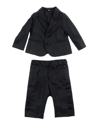 Armani Junior Babies' Outfits In Black