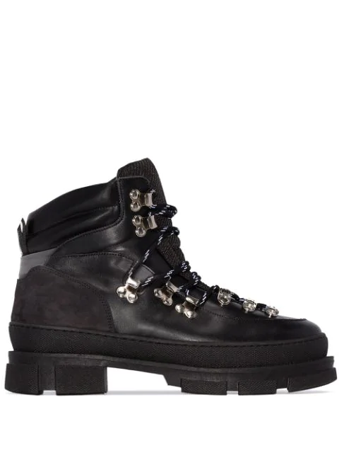 ganni boots nubuck