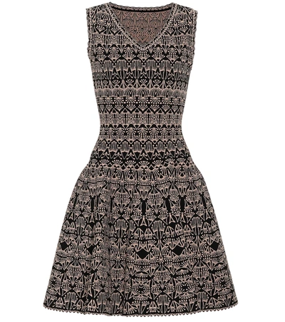 Alaïa Stretch-knit Dress In Black