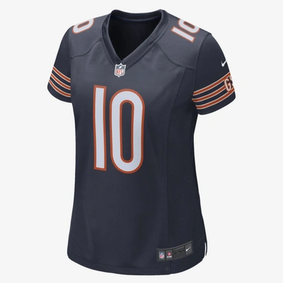Nike Nfl Chicago Bears (mitch Trubisky) Women's Game Football Jersey In Blue