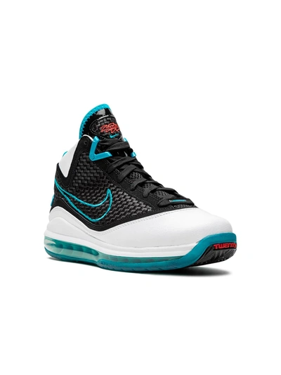 Nike Lebron 7 Big Kids' Shoe (white) - Clearance Sale In White,glass Blue,challenge Red,black