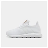 Adidas Originals Adidas Women's Originals Swift Run Casual Sneakers From Finish Line In Ftwr White/ftwr White/gold Met