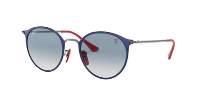 Ray Ban Ray-ban Sunglasses, Rb3602m Scuderia Ferrari Collection In Light Blue Gradient