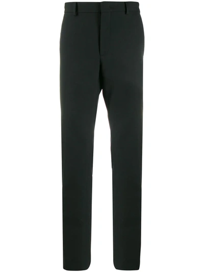 Fendi Chain Detail Tailored Trousers In Black
