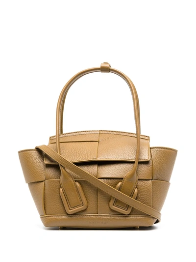 Bottega Veneta Mini Arco Tote Bag In Beige