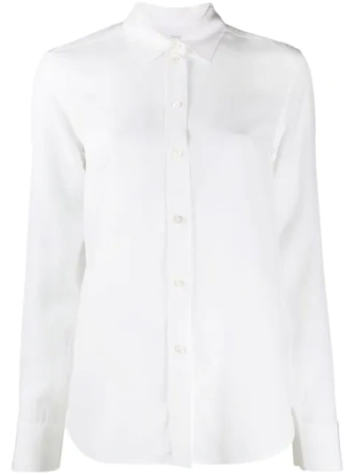 Filippa K Classic Long Sleeve Shirt In White