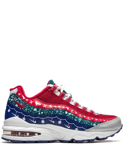 Nike Kids' Air Max 95 运动鞋 In Red