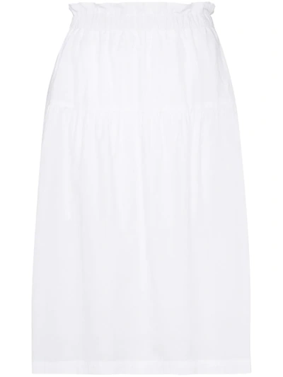 Araks Ulu Midi Skirt In White