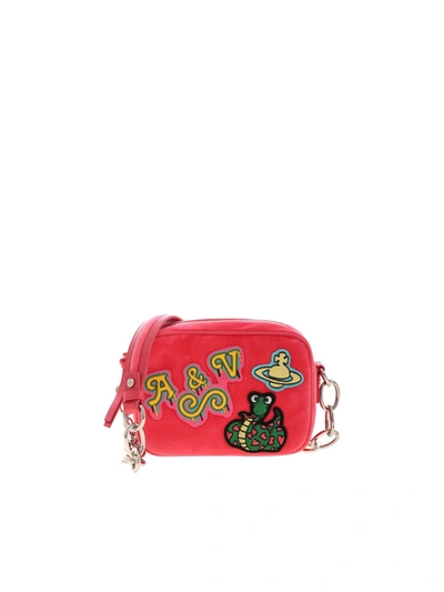 Vivienne Westwood Bromley Camera Bag In Pink