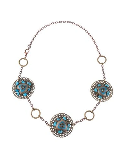Andrea D'amico Necklace In Turquoise
