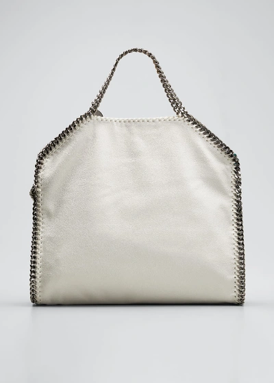 Stella Mccartney Falabella Small Tote Bag In Black