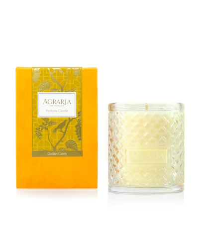 Agraria 7 Oz. Golden Cassis Woven Crystal Perfume Candle