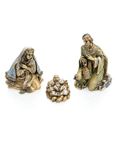 Jay Strongwater Holy Family Figurine Set In Multi