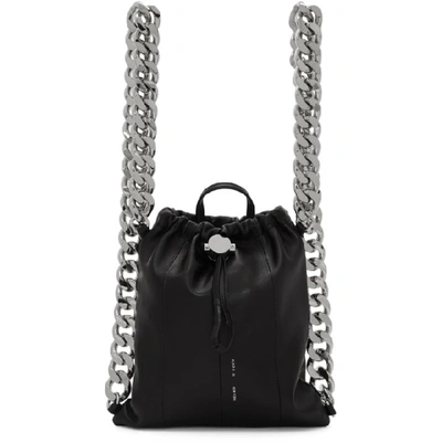 Kara Chunky Chain Backpack In Black