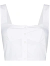 Araks Tilly Cropped Top In White