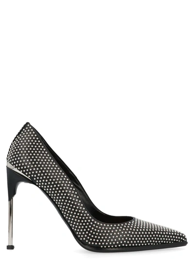 Alexander Mcqueen Stud-embellished Pumps In Black