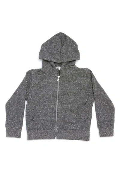 Threads 4 Thought Kids' Zip Hoodie In Heather Grey