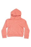 Threads 4 Thought Kids' Pullover Hoodie In Red Heather