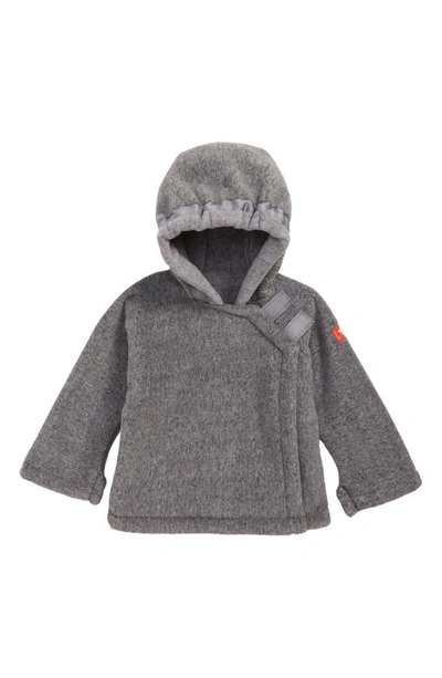 Widgeon Babies' Warmplus Favorite Water Repellent Polartec® Fleece Jacket In Heather Grey