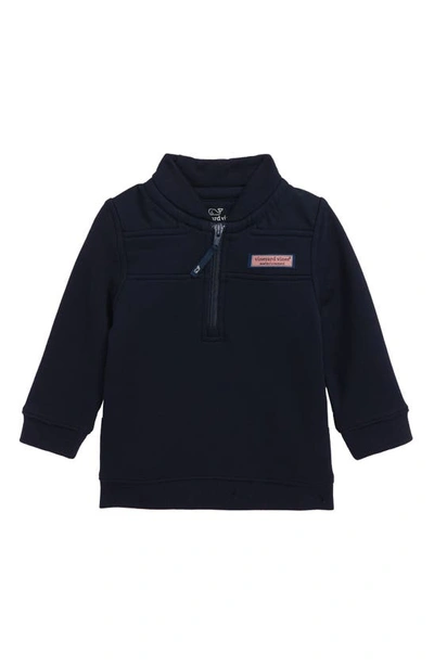 Vineyard Vines Babies' Classic Shep Shirt In Vineyard Navy