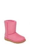 Ugg Kids' Toddler Girl's  Classic Short Ii Waterproof Boot In Pink