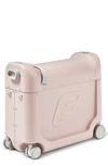Stokke Babies' Kids' Bedbox® 19-inch Ride-on Carry-on Suitcase In Pink