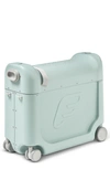 Stokke Kids' Bedbox® 19-inch Ride-on Carry-on Suitcase In Green