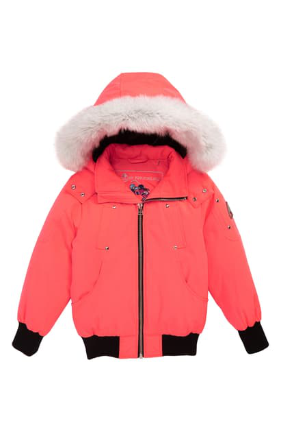 moose knuckles kids bomber