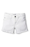Dl Kids' Girl's Lucy Cut Off Denim Shorts In White